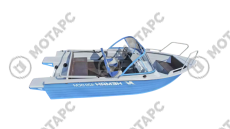 Катер алюминиевый WYATBOAT Neman-420 DCM NEW