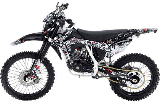 Мотоцикл BSE Z10L Graffiti White