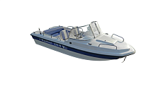 Катер пластиковый WYATBOAT-430 M (тримаран)