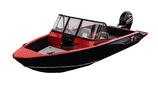 Лодка алюминиевая WINDBOAT 4.5 DCX