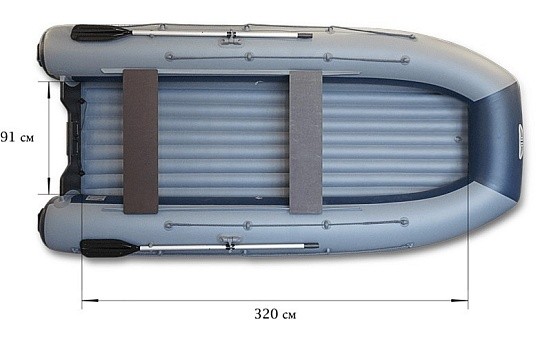 Лодка ПВХ ФЛАГМАН DK 380 AIR