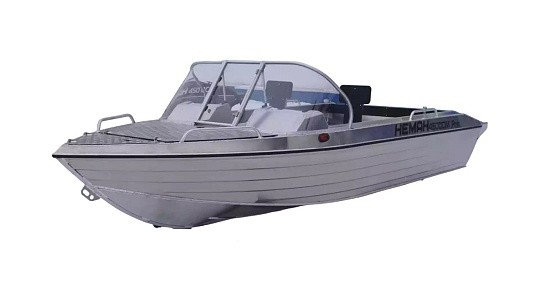 Катер алюминиевый WYATBOAT Neman-450 DCM PRO