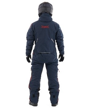 Комбинезон DRAGONFLY Extreme MAN Ink-Red Утепленный