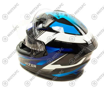 Шлем HIZER J5320 #1 black/blue