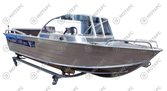 Катер алюминиевый WYATBOAT-430 PRO