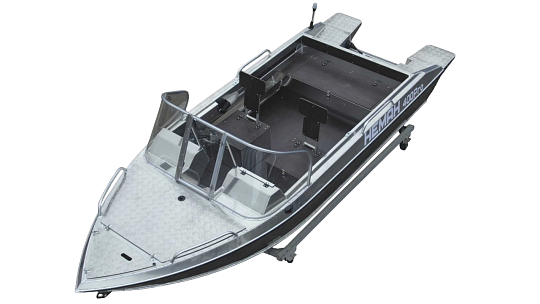 Катер алюминиевый WYATBOAT Neman-400 PRO