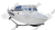 Лодка алюминиевая WYATBOAT-390 Pro Увеличенный борт