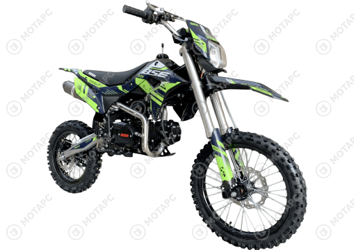 Питбайк BSE PH 125 AK47 Green 17/14