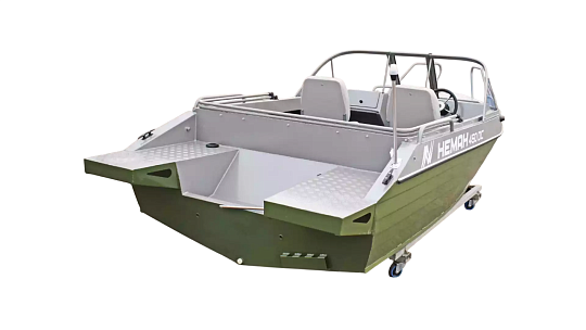 Катер алюминиевый WYATBOAT Neman-450 DC