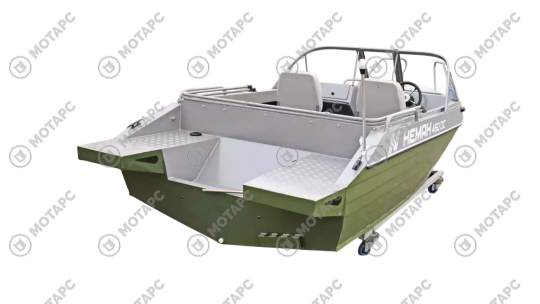 Катер алюминиевый WYATBOAT Neman-450 DC