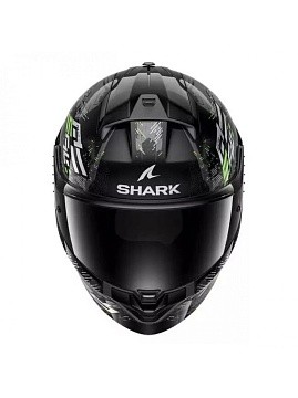 Шлем SHARK Ridill 2 Molokai Black/Silver/Green