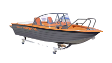 Катер алюминиевый WYATBOAT Neman-400 DCM NEW