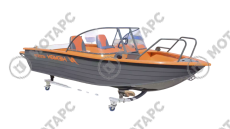 Катер алюминиевый WYATBOAT Neman-400 DCM NEW