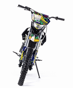 Питбайк SSSR Core 125 Semi-Auto 17/14 Blue Green Monster
