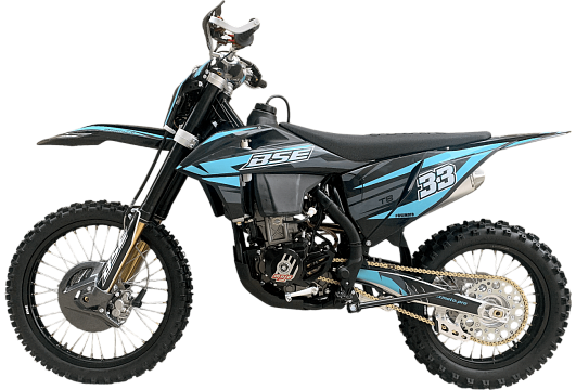 Мотоцикл BSE T8 Neon Blue