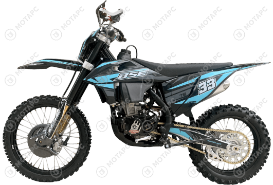 Мотоцикл BSE T8 Neon Blue