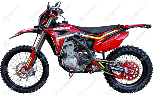 Мотоцикл BSE Z8 Rapid Red