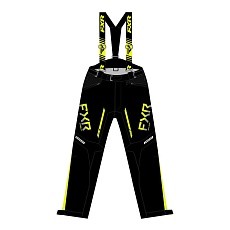 Штаны FXR Helium без утеплителя Black/Hi Vis [M]