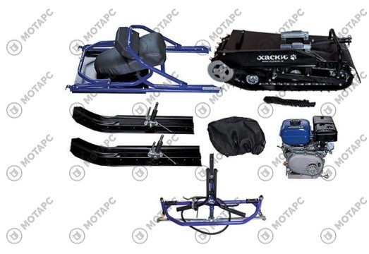 Буксировщик ХАСКИ с лыжным модулем