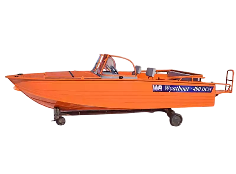 Катер алюминиевый WYATBOAT-490 DCM