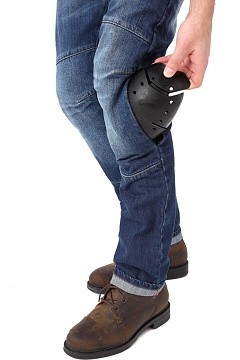 Мотоджинсы STARKS PYTHON EVO CORDURA DENIM мужские черные 