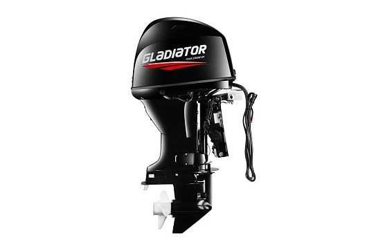 Мотор лодочный GLADIATOR GEF60FVEL-T черный