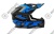 Шлем GTX 633#9 Black/Blue Grey