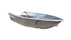 Лодка алюминиевая WYATBOAT Neman-400 Р PRO