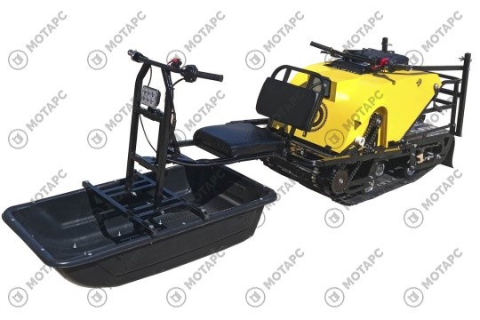 Модуль-толкач РЫБАК с подшитыми санями