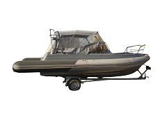Лодка РИБ SKYBOAT 595RTA двухконсольный