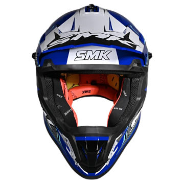 Шлем SMK ALLTERRA MAVERIX синий/белый/серый