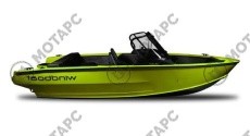 Лодка алюминиевая WINDBOAT 4.6 DCX Рестайлинг