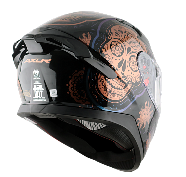 Шлем AXOR Apex Trance-E Черный/Медный