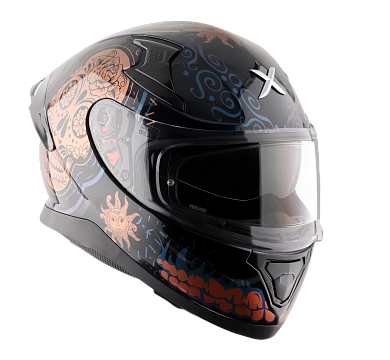 Шлем AXOR Apex Trance-E Черный/Медный