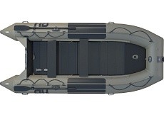 Лодка ПВХ BADGER Heavy Duty 430 AL