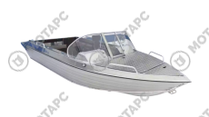 Катер алюминиевый WYATBOAT Neman-480 DCM PRO