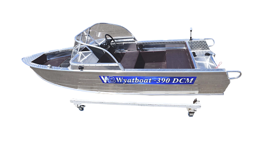 Лодка алюминиевая WYATBOAT-390 DCM