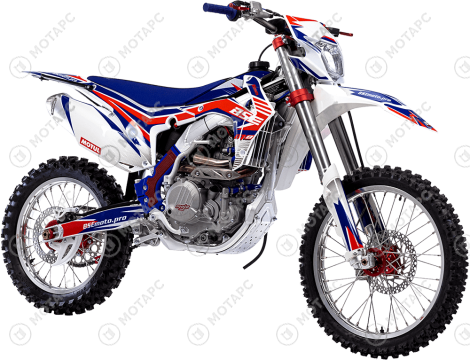 Мотоцикл BSE M8 Factory Blue White