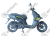Скутер REGULMOTO BWX (LJ-3)