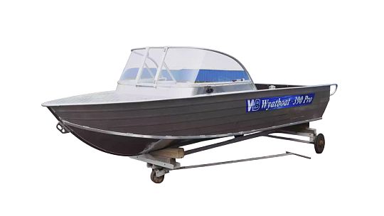 Катер алюминиевый WYATBOAT-390 PRO