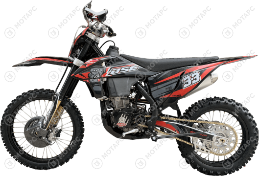 Мотоцикл BSE T8 Red Bear
