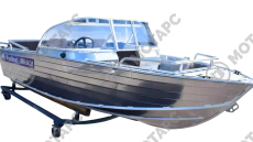 Катер алюминиевый WYATBOAT-490 DCM