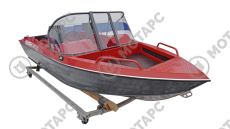 Лодка алюминиевая WYATBOAT Neman-400 DC