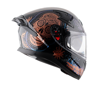 Шлем AXOR Apex Trance-E Черный/Медный