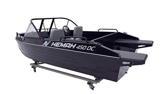 Катер алюминиевый WYATBOAT Neman-450 DC
