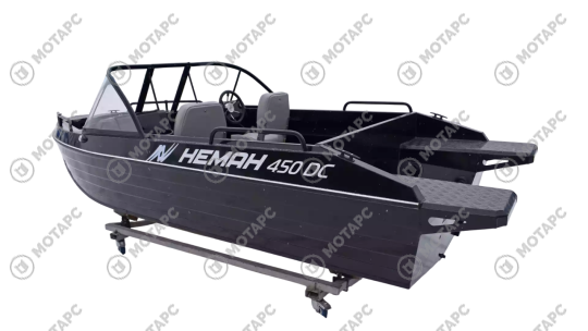 Катер алюминиевый WYATBOAT Neman-450 DC