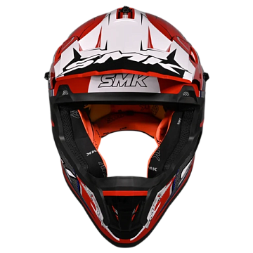 Шлем SMK ALLTERRA MAVERIX белый/красный/серый 