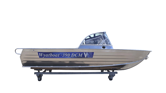 Лодка алюминиевая WYATBOAT-390 DCM