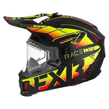 Шлем FXR Clutch X Evo с подогревом Ignition