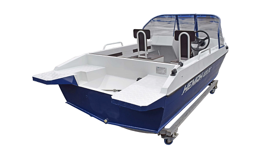 Лодка алюминиевая WYATBOAT Neman-400 DC